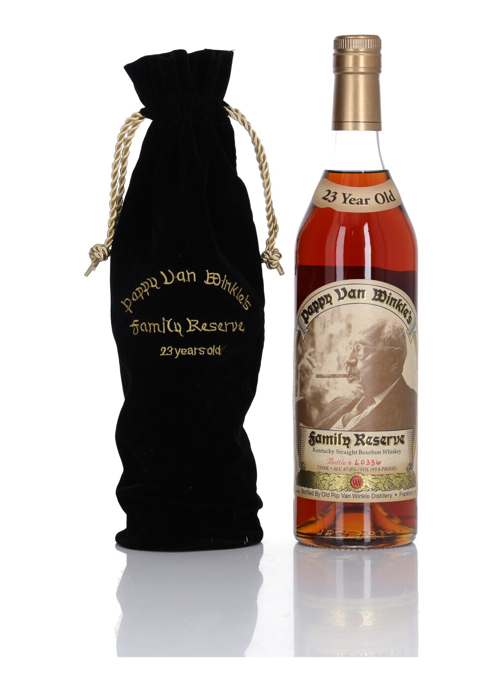 View full screen - View 1 of Lot 162. Pappy Van Winkle's 23 Year Old Family Reserve 95.6 Proof NV (1 Bottle 75cl).