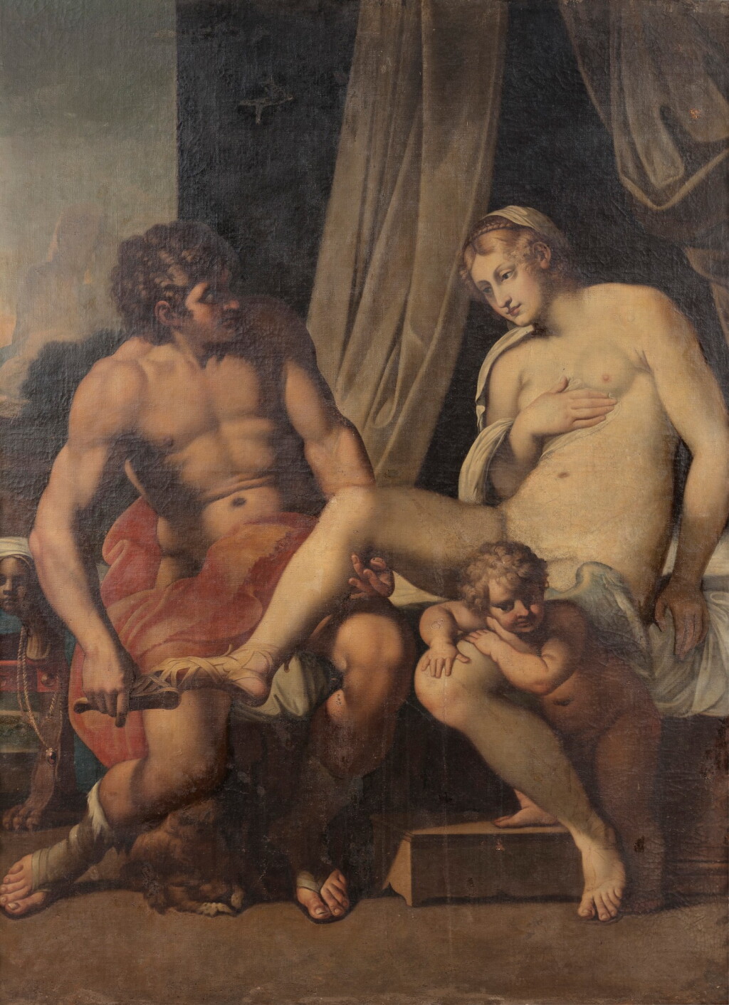 View full screen - View 1 of Lot 128. Venus and Anchises | Vénus et Anchise.