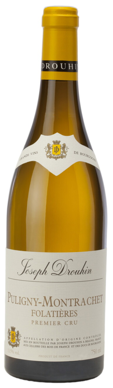 View full screen - View 1 of Lot 235. Puligny Montrachet, Les Folatières 2014 Joseph Drouhin (11 BT).