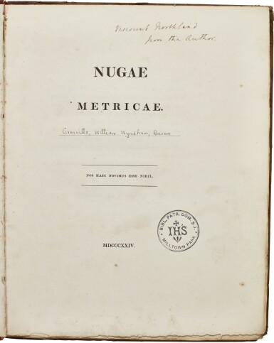 View full screen - View 1 of Lot 14. POPE, and others | Collection of four works, 1785-1824, 6 volumes .