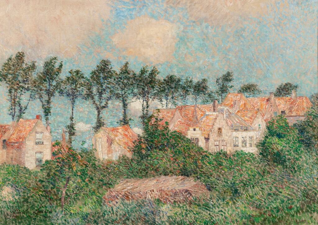 View full screen - View 1 of Lot 48. A view of Veere.