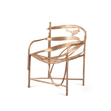 View full screen - View 1 of Lot 19. Fauteuil Williamsburg.