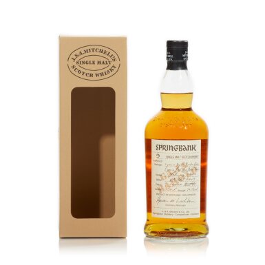 View full screen - View 1 of Lot 387. Springbank 9 Year Old Gaia Barolo 54.7 abv 2004 (1 BT70).