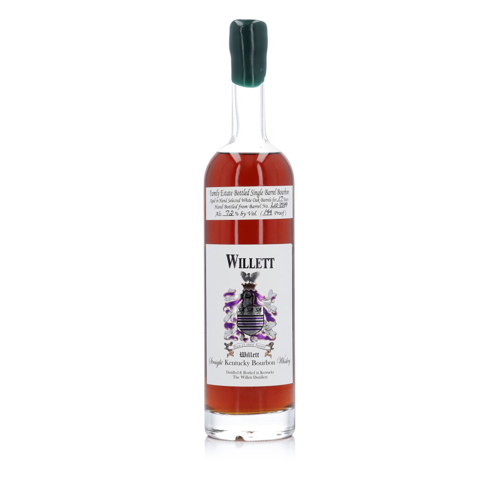 View full screen - View 1 of Lot 861. Willett Family Estate Single Barrel Bourbon "Reid & Emerald XVII-3" 17 Year Old #L10-7389 144.0 Proof 1993 (1 Bottle 75cl).