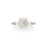 Diamond and Platinum Ring