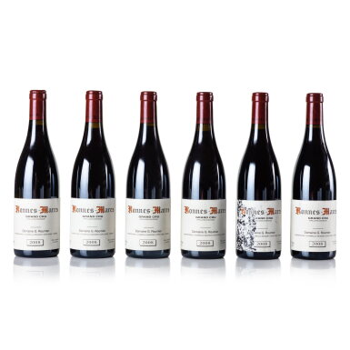 View full screen - View 1 of Lot 161. Bonnes Mares 2008 Domaine Georges Roumier (6 BT).