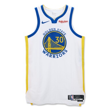 View full screen - View 1 of Lot 2. Stephen Curry Golden State Warriors 2023-2024 Kia NBA Tip-Off Game Worn Home Jersey | Matched to 3 Games.
