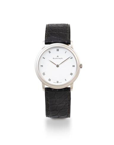 View full screen - View 1 of Lot 55. Villeret Montre bracelet en platine | Platinum wristwatch Vers 2000 | Circa 2000.