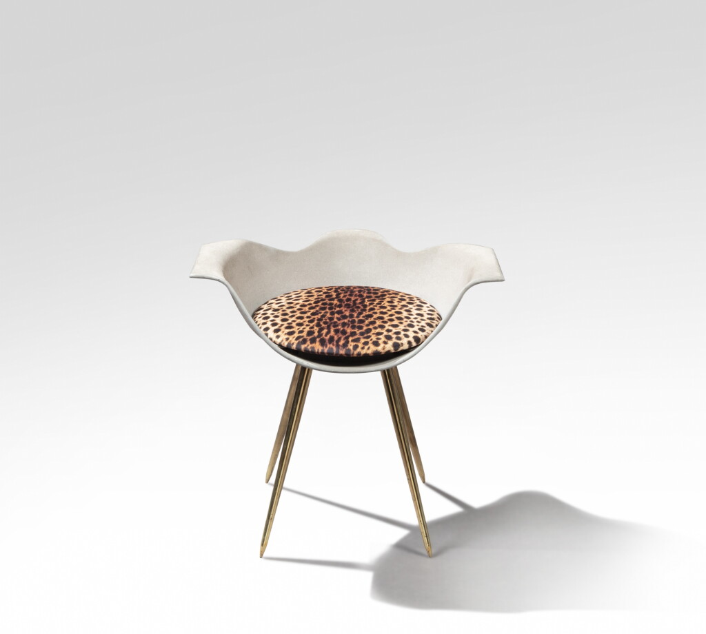 View full screen - View 1 of Lot 110. Stool, designed in 1953.