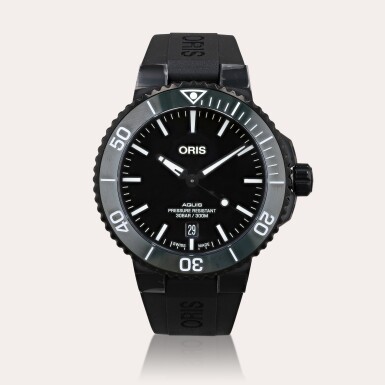 View full screen - View 1 of Lot 469. Aquis, WOS limited edition, reference 01.733.7766.4734 Montre bracelet en acier avec date | Stainless steel wristwatch with date Vers 2023 | Circa 2023.