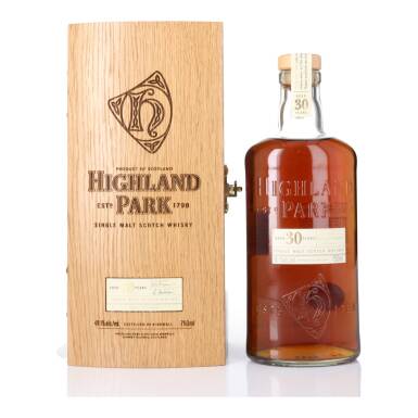 View full screen - View 1 of Lot 133. Highland Park 30 Year Old 48.1 abv NV (1 Bottle 75cl).