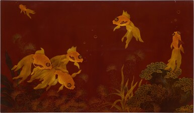 View full screen - View 1 of Lot 2033. Truong Van Thanh 張清 | Goldfish 金魚.