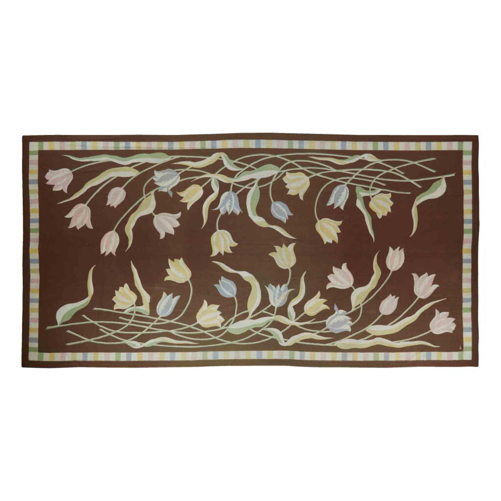 View full screen - View 1 of Lot 53. "Tulipes" Rug.