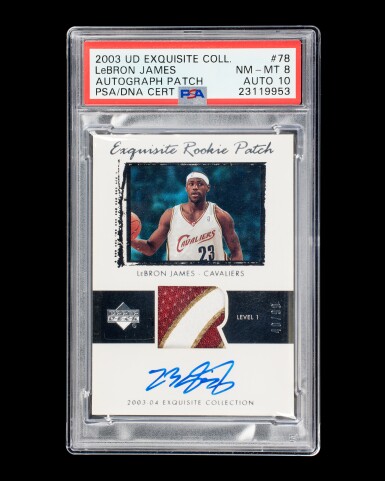 LeBron James Cleveland Cavaliers 2003-04 Upper Deck Exquisite LeBron James Cleveland Cavaliers 2003-04 Upper Deck Exquisite
