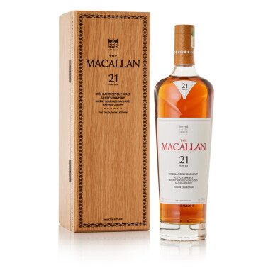 View full screen - View 1 of Lot 9298. The Macallan 21 Year Old Colour Collection 43.0 abv NV (1 BT70).