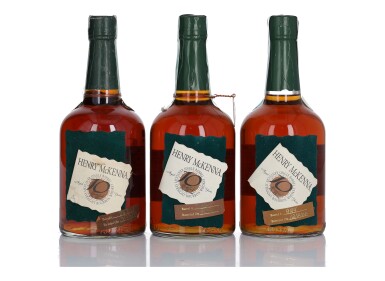 View full screen - View 1 of Lot 255. Henry McKenna 10 Year Old Single Barrel 100 Proof 2000 (3 Bottles 75cl).