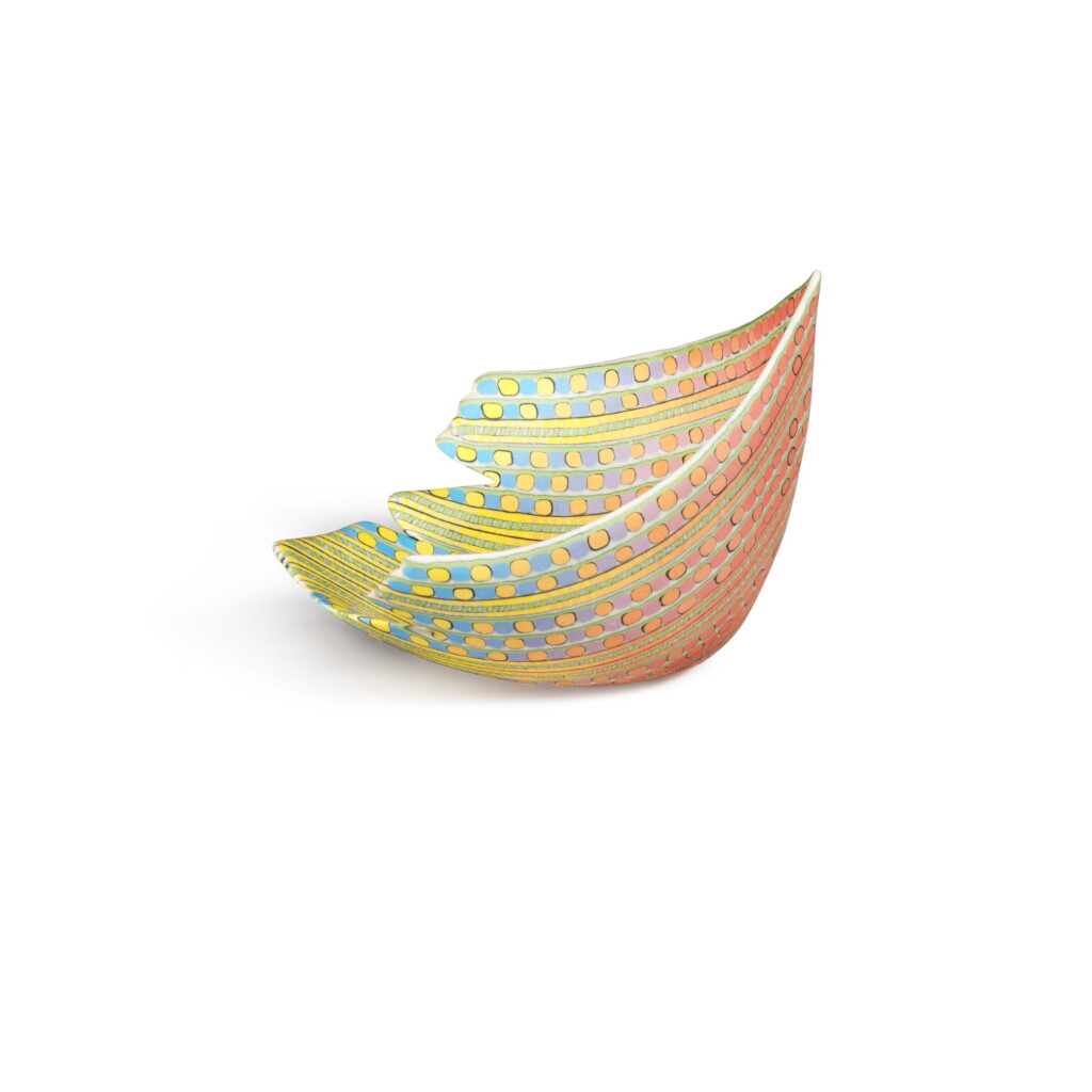View full screen - View 1 of Lot 817. 'Nerikomi' Open Form.