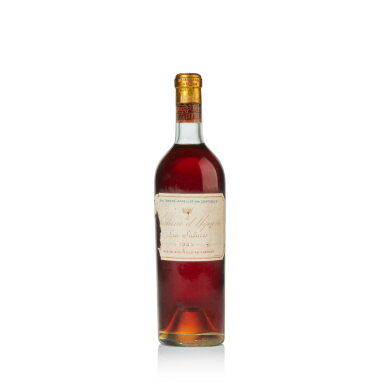 View full screen - View 1 of Lot 144. Château d'Yquem 1945 (1 BT).