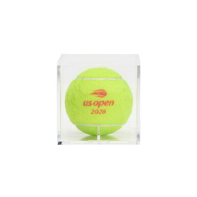 View full screen - View 1 of Lot 3. Elena Rybakina v. Aryna Sabalenka 2026 US Open Final 'Championship Clinching' Match Point Tennis Ball | Set 3 | Rybakina First US Open Championship.