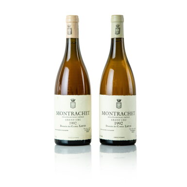 View full screen - View 1 of Lot 153. Montrachet 1992 Domaine des Comtes Lafon (2 BT).