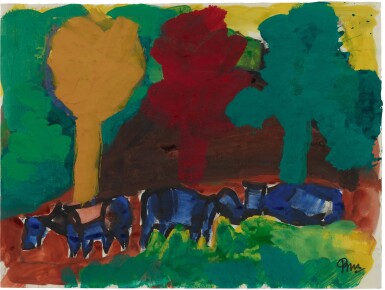 View full screen - View 1 of Lot 65. A Farmyard.