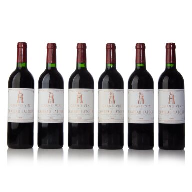 View full screen - View 1 of Lot 91. Château Latour 1996 (12 BT).