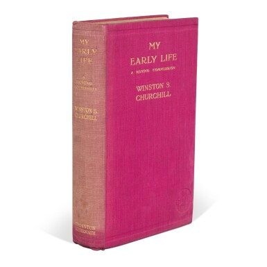 View full screen - View 1 of Lot 1168. Churchill, Winston | My Early Life, inscribed to David Lloyd George.