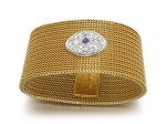 GOLD, SAPPHIRE AND DIAMOND BRACELET | PIAGET