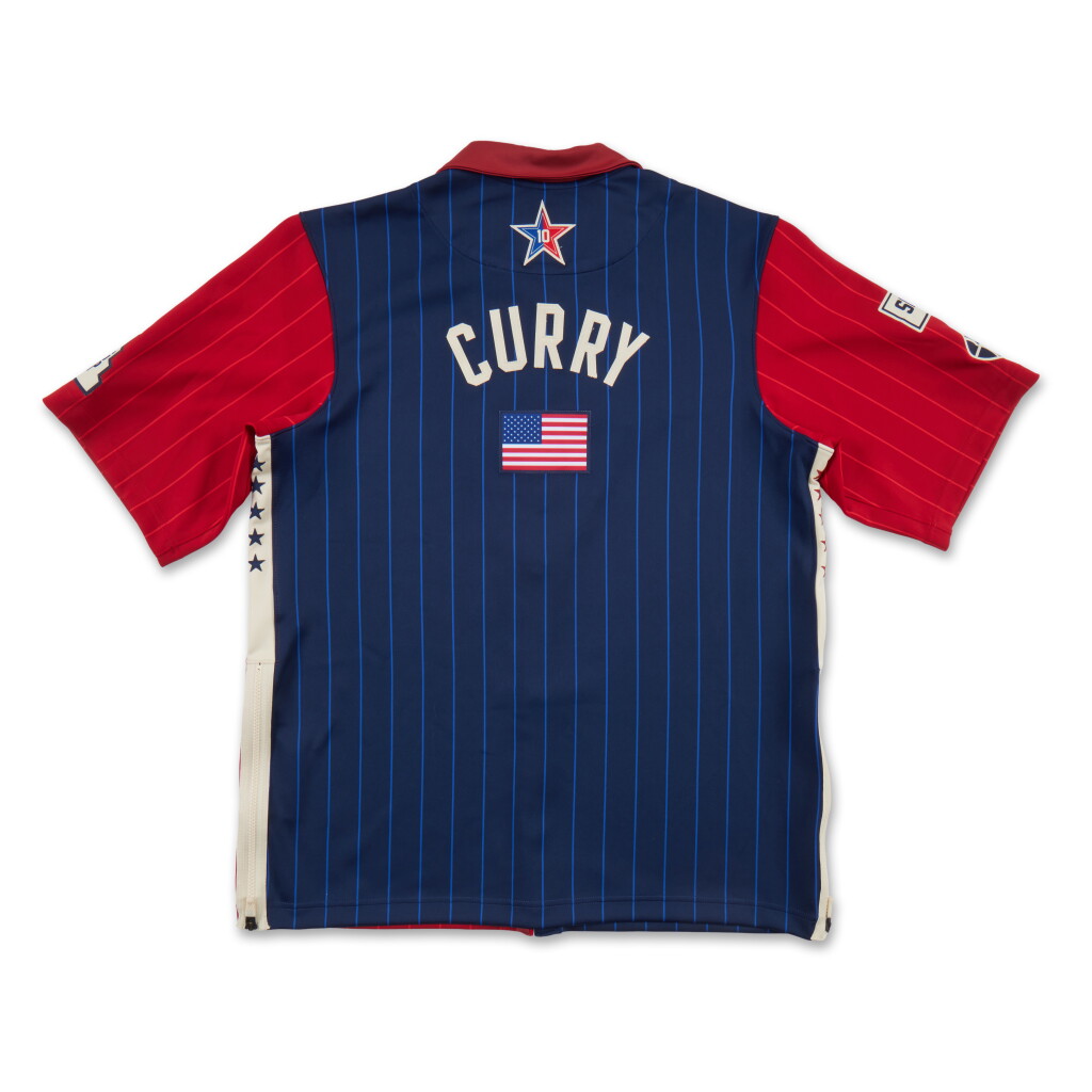 View full screen - View 1 of Lot 5. Stephen Curry Game Worn ‘NBA All-Star Game’ Warmup Set .