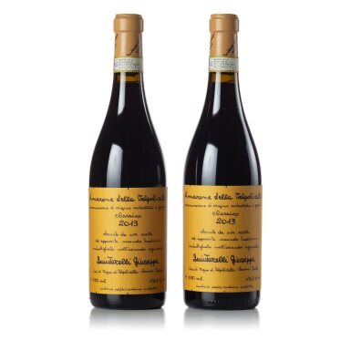 View full screen - View 1 of Lot 108. Amarone della Valpolicella Classico 2013 Giuseppe Quintarelli (2 BT).