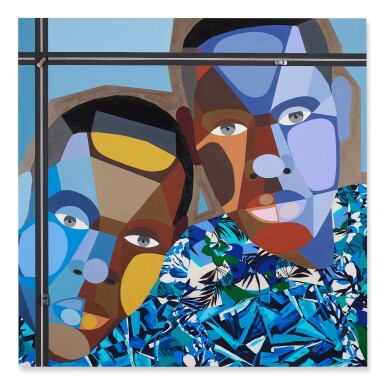 View full screen - View 1 of Lot 421. Figure in the Urban Landscape 36.