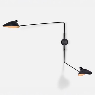 View full screen - View 1 of Lot 256. Two-Arm Wall Light.
