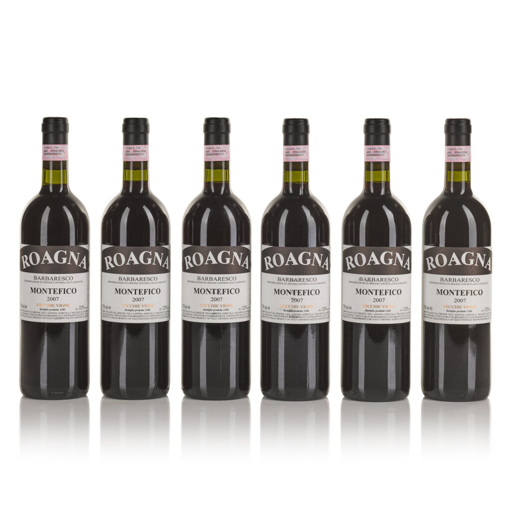 View full screen - View 1 of Lot 400. Barbaresco Montefico Vecchie Vigne 2007 Roagna (6 BT).
