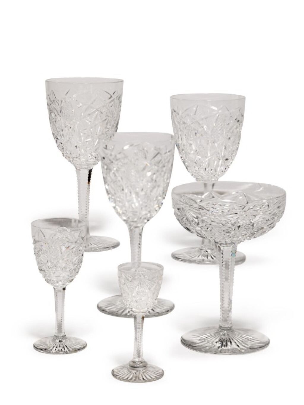 View full screen - View 1 of Lot 48. A Baccarat 'Bogota' Pattern Part-Table Service, 20th Century.