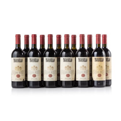 View full screen - View 1 of Lot 669. Tignanello 1985 Antinori (12 BT).