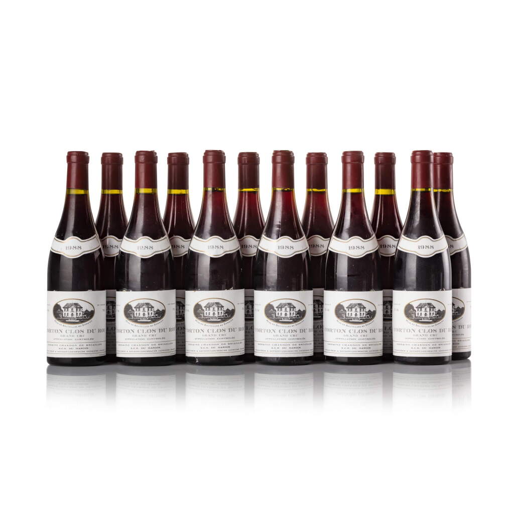 View full screen - View 1 of Lot 277. Corton, Clos du Roi 1988 Chandon de Briailles (12 BT).