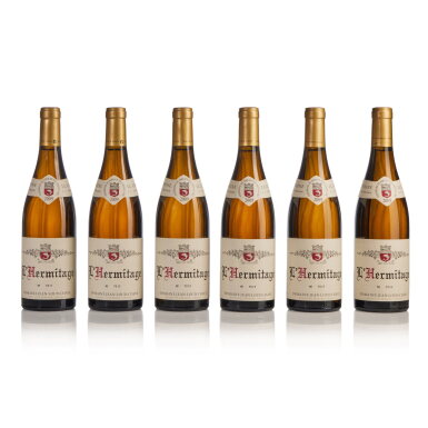 View full screen - View 1 of Lot 493. Hermitage Blanc 2009 Jean-Louis Chave (6 BT).