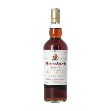 View full screen - View 1 of Lot 5234. Mortlach Gordon & MacPhail 58 Year Old 43.0 abv 1954 (1 BT70).