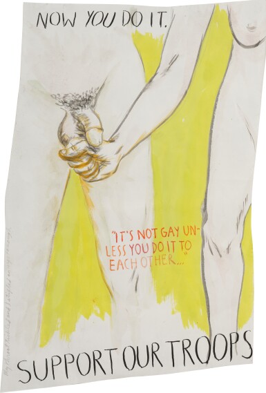 View full screen - View 1 of Lot 221. No Title (It's Not Gay...).