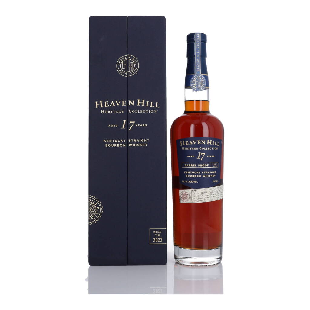 View full screen - View 1 of Lot 277. Heaven Hill 17 Year Old Heritage Collection 118.2 Proof NV (1 BT 75cl).