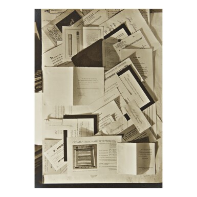 View full screen - View 1 of Lot 14. PIET ZWART | PAPER ABSTRACTION.