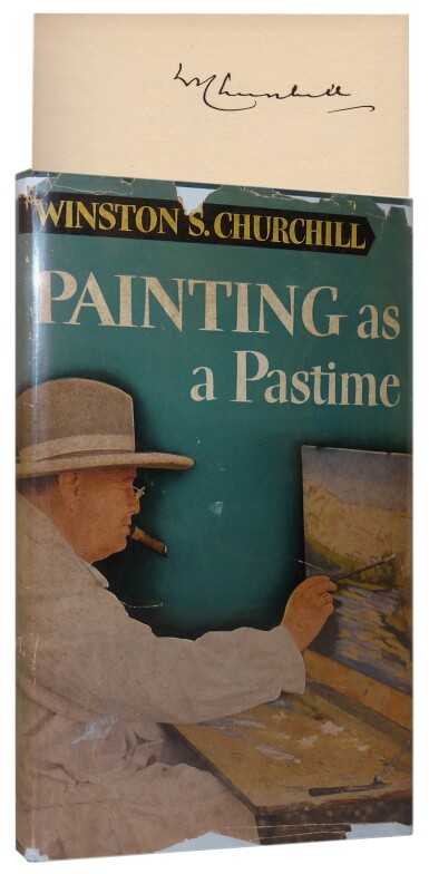 View full screen - View 1 of Lot 73. Winston S. Churchill | Painting as a Pastime. London: Odhams Press, 1950.