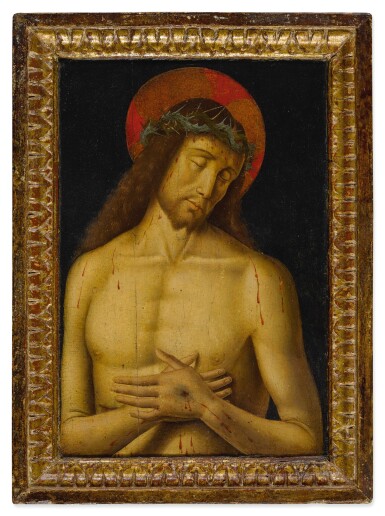 View full screen - View 1 of Lot 504. Christ as the Man of Sorrows.