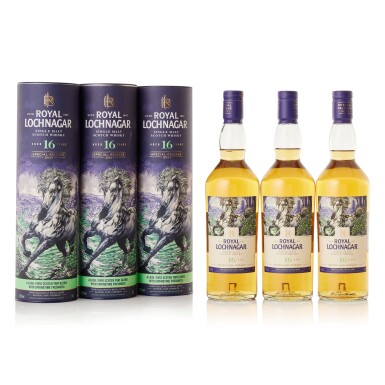 View full screen - View 1 of Lot 9642. Royal Lochnagar 16 Year Old Special Releases 2021 57.5 abv NV (3 BT70).