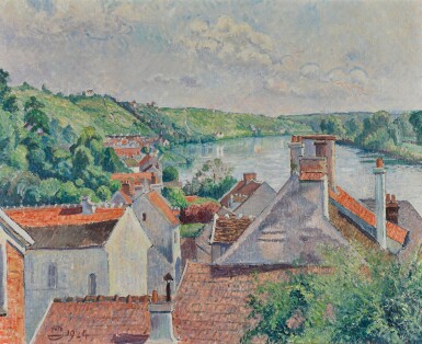 View full screen - View 1 of Lot 212. Vue de la Frette.