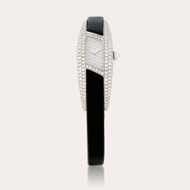 View full screen - View 1 of Lot 244. Himalaya, Reference 2571 | A white gold and diamond-set wristwatch | Circa 2003.