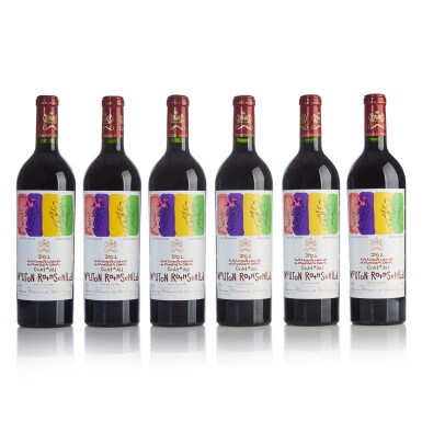 View full screen - View 1 of Lot 14. Château Mouton Rothschild 2001 (12 BT).