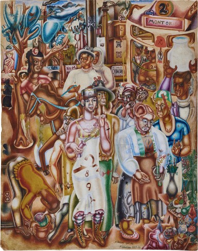 View full screen - View 1 of Lot 8. French Scene.