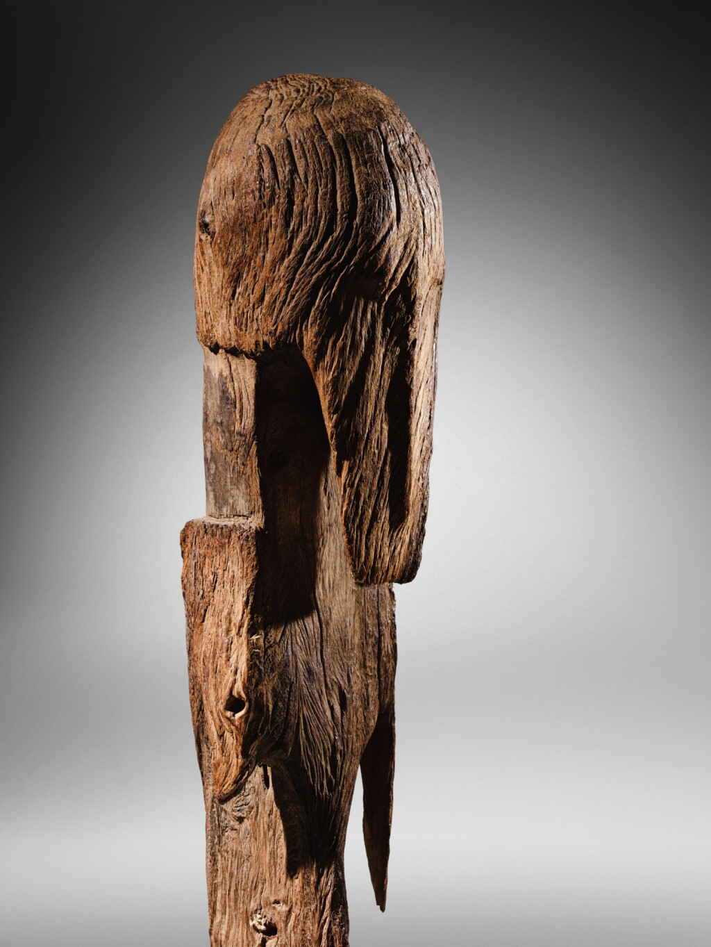 View full screen - View 1 of Lot 39. Statue porteur de masque, Dogon, Mali.