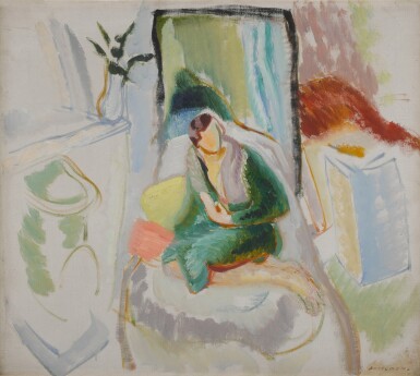 View full screen - View 1 of Lot 243. Seated Girl.